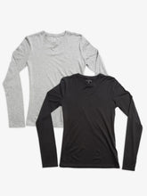 Long Sleeve Crew Tee Marcy 2-Pack