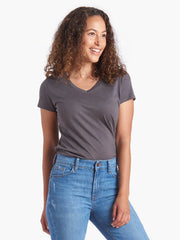 Fitted V-Neck Marcy Tee