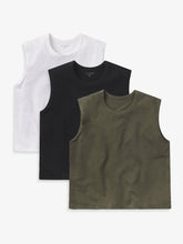 Relaxed Slub Tank 3-Pack