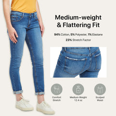 Mott&Bow | Slim Straight Ridge Jeans tt
