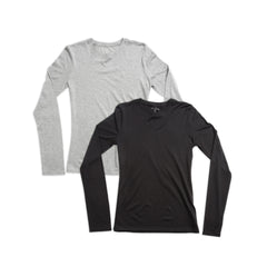 Long Sleeve Crew Tee Marcy 2-Pack