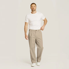 Wide Leg Chino Pants
