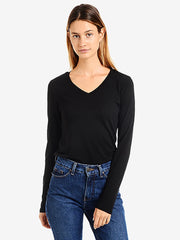 Long Sleeve V-Neck Tee Marcy