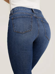 High Rise Mom Ridge Jeans