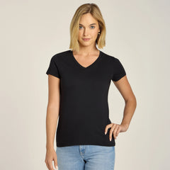 Fitted V-Neck Marcy Tee