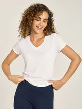 Fitted V-Neck Marcy Tee
