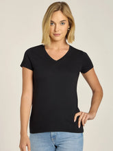 Fitted V-Neck Marcy Tee