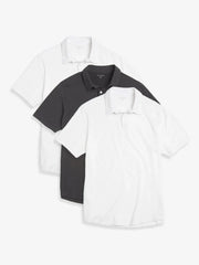 Jersey Sueded Polo 3-Pack
