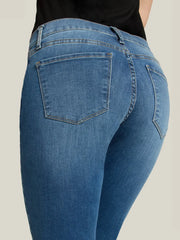 Mid Rise Slim Straight Logan Jeans