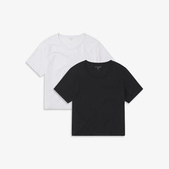Everyday Cotton One Pocket Crew Tee 2-Pack