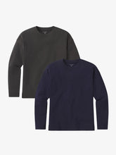 Cotton Jersey Oversized Long Sleeve Tee 2-Pack