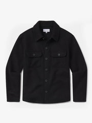 Oversized Wool Shirt Jacket