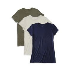 Fitted Crew Marcy 3-Pack