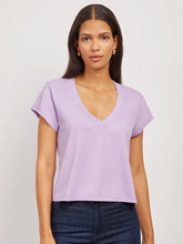 Everyday Cotton Deep V-Neck Tee
