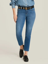 Mid Rise Slim Cropped Leg Logan Jeans