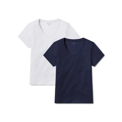 Relaxed V-Neck Marcy Tee 2-Pack