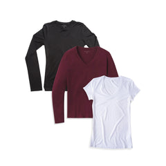Bundle 10: 2 Long Sleeved Marcy Tees + 1 Short Sleeved Marcy Tee