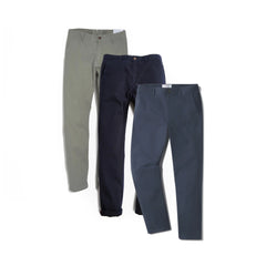 Everyday Comfort Slim Chino Pants 3-Pack