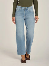 High Rise Cropped Straight Leg Hubert Jeans