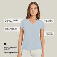 Fitted V-Neck Marcy Tee