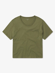 Everyday Cotton One Pocket Crew Tee