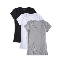 Fitted V-Neck Marcy 3-Pack