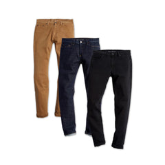 Slim Mercer, Wooster and Jay 3-Pack Jeans