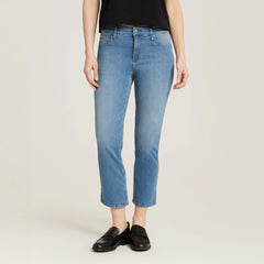 Mid Rise Slim Cropped Leg Logan Jeans