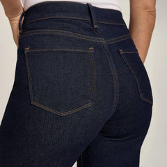 High Rise Cropped Straight Leg Gilmore Jeans