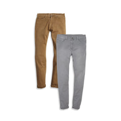 Slim Twill Stretch Jeans 2-Pack