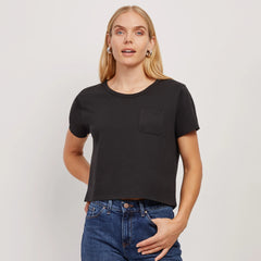 Everyday Cotton One Pocket Crew Tee