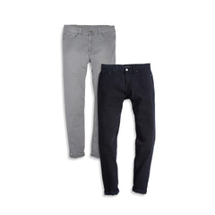 Skinny Twill Stretch Jeans 2-Pack