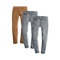 Slim Mercer and Slim Stone 3-Pack Jeans