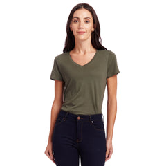 Fitted V-Neck Marcy Tee