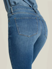 Mid Rise Slim Cropped Leg Logan Jeans