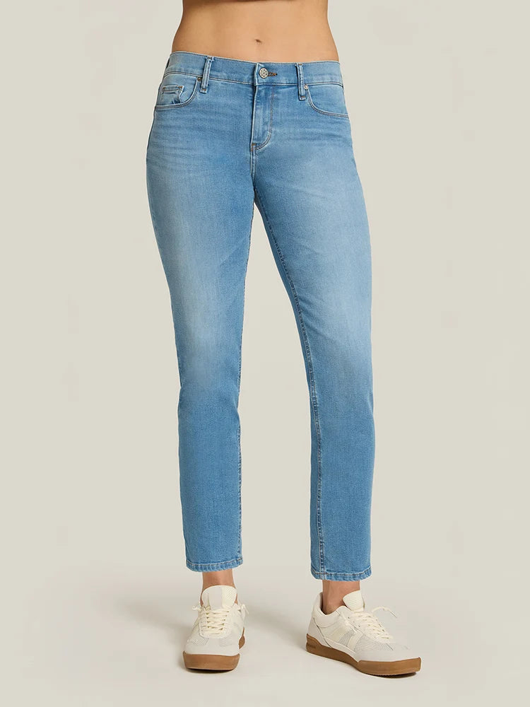 Mid Rise Slim Straight Logan Jeans