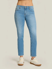 Mid Rise Slim Straight Logan Jeans