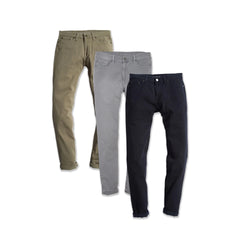 Skinny Twill Stretch Jeans 3-Pack