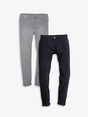 Slim Twill Stretch Jeans 2-Pack