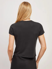 Cropped Fitted Crew Marcy Tee