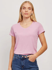 Fitted V-Neck Marcy Tee - Pre Order