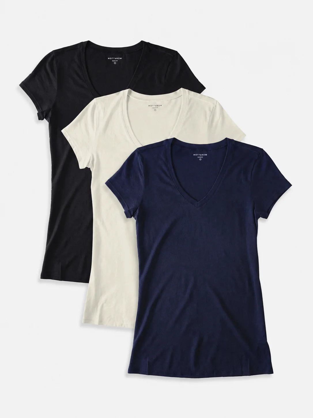 Fitted V-Neck Marcy 3-Pack