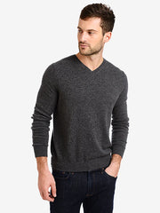 Classic Cashmere V-Neck Bergen Sweater