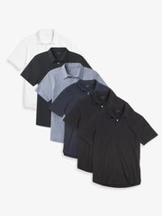 Jersey Sueded Polo 6-Pack