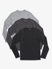 Long Sleeve Crew Tee Driggs 3-Pack