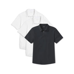 Jersey Sueded Polo 3-Pack