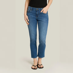 Mid Rise Slim Straight Logan Jeans