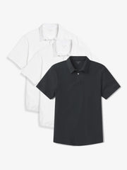 Jersey Sueded Polo 3-Pack