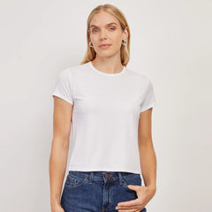 Cropped Fitted Crew Marcy Tee