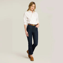 High Rise Miniboot Ankle Jane Jeans